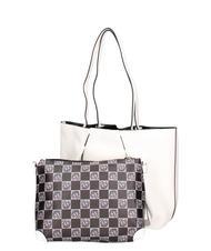BRACCIALINI GIO Bolso shopper con bolsillo extra&iacute;ble blanco - Bolsos Mujer - 2