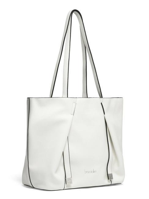GIO Bolso shopper con bolsillo extra&iacute;ble blanco - Bolsos Mujer