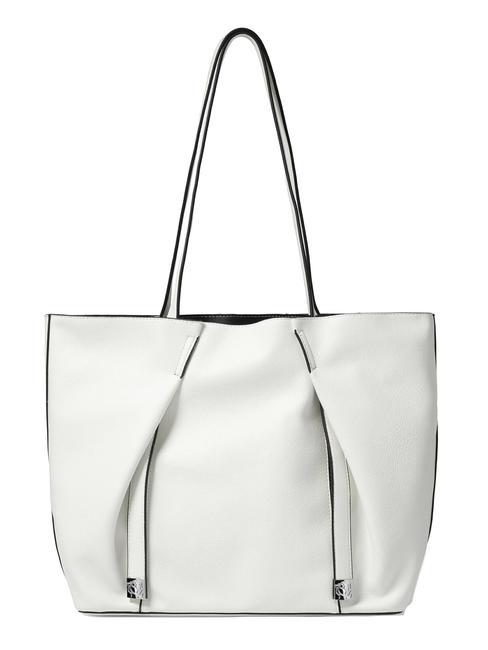 GIO Bolso shopper con bolsillo extra&iacute;ble blanco - Bolsos Mujer