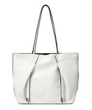 BRACCIALINI GIO Bolso shopper con bolsillo extra&iacute;ble blanco - Bolsos Mujer - 4