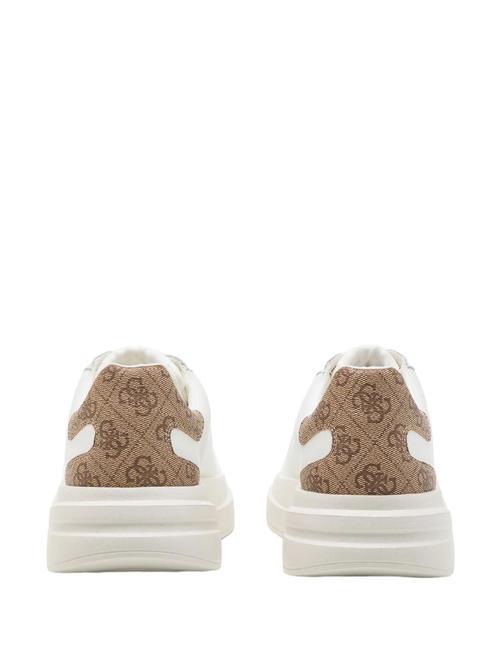 ELBINA  Zapatillas beige blanco - Zapatos Mujer