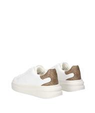 GUESS ELBINA  Zapatillas beige blanco - Zapatos Mujer - 3