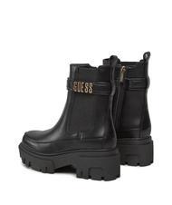 GUESS YELMA Botines metalizados con logo NEGRO - Zapatos Mujer - 5