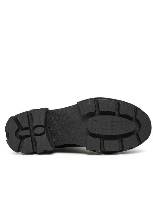 YELMA Botines metalizados con logo NEGRO - Zapatos Mujer