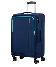 AMERICAN TOURISTER SEA SEEKER Carro de tamaño mediano COMBATE NAVY - Trolley Semirrígidos - 3