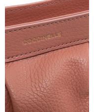 COCCINELLE AGAVE Bolso bandolera, en piel. camelia - Bolsos Mujer - 3