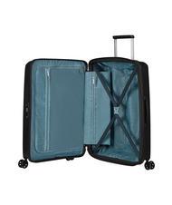 AMERICAN TOURISTER AEROSTEP Carro extensible de tama&ntilde;o mediano. NEGRO - Trolley R&iacute;gidos - 2