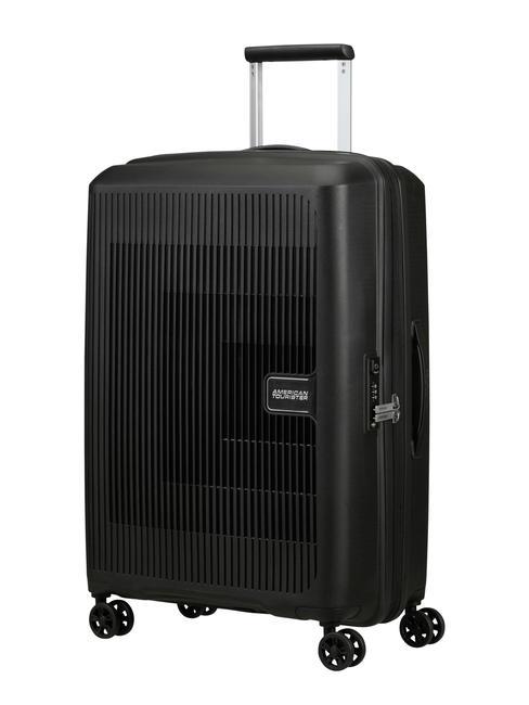 AEROSTEP Carro extensible de tama&ntilde;o mediano. NEGRO - Trolley R&iacute;gidos