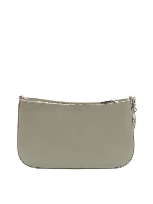 LILY SHINY CALF Bolso mini de piel con asa de cadena mora - Bolsos Mujer
