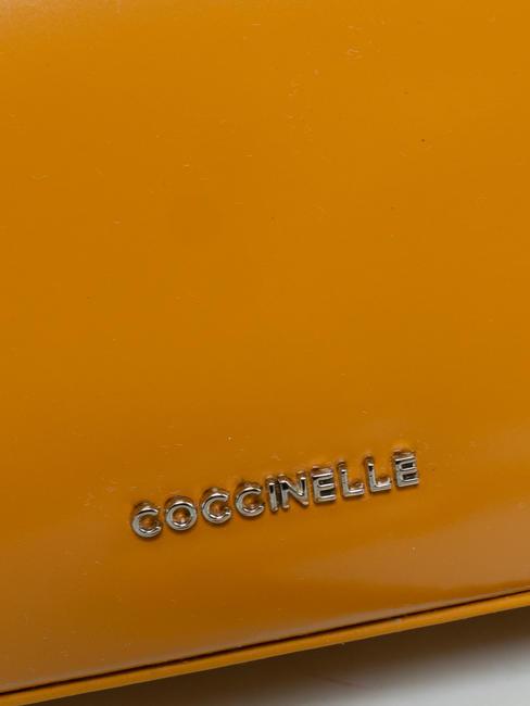 LILY SHINY CALF Bolso mini de piel con asa de cadena resina - Bolsos Mujer