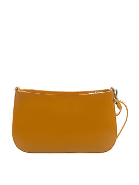 LILY SHINY CALF Bolso mini de piel con asa de cadena resina - Bolsos Mujer