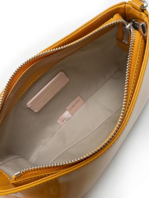 LILY SHINY CALF Bolso mini de piel con asa de cadena resina - Bolsos Mujer