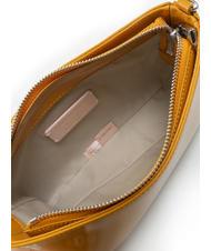 COCCINELLE LILY SHINY CALF Bolso mini de piel con asa de cadena resina - Bolsos Mujer - 5