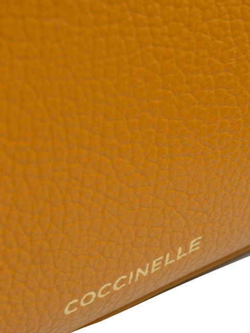 LILY Bolso de piel texturizada con asa de cadena resina - Bolsos Mujer