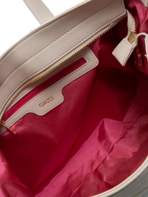 BRANDY  Shopper de mano, con bandolera. leche - Bolsos Mujer