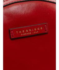 THE BRIDGE COSTANZA Mochila de cuero cereza / oro - Bolsos Mujer - 3