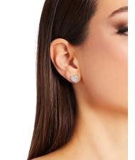 GUESS FINE HEART Pendientes SILVER - Pendientes - 2