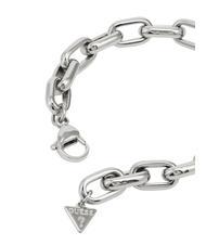 GUESS FALLING IN LOVE Pulsera con coraz&oacute;n y cadena. SILVER - Pulseras - 3