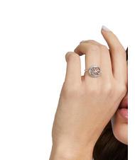 GUESS LIFE IN 4G Anillo con logo y cristales. - Anillos