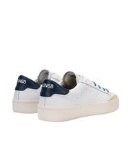 SUN68 STREET LEATHER Zapatillas blanco/azul marino - Zapatos Hombre - 4