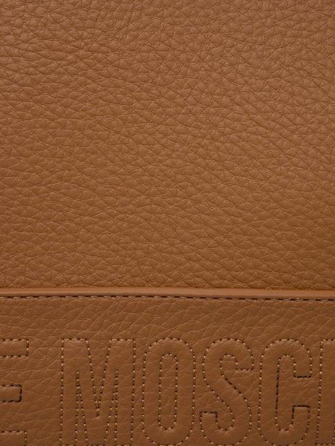 LOGO EMBOSSED Mochila camello - Bolsos Mujer