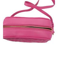 LOVE MOSCHINO QUILTED Bolso de hombro para cámara fucsia - Bolsos Mujer - 4