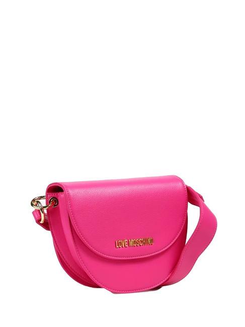SADDLE Mini bolso bandolera, con bandolera fucsia - Bolsos Mujer