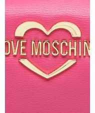 LOVE MOSCHINO HOLLIES Minibolso de hombro fucsia - Bolsos Mujer - 3