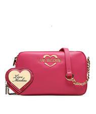 LOVE MOSCHINO HOLLIES Minibolso de hombro fucsia - Bolsos Mujer - 5