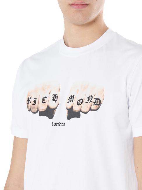 JULIOCESAR Camiseta de algodón blanca - camiseta