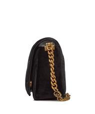 PINKO LOVE CLICK Bolso mini de terciopelo con tachuelas negro-oro antiguo - Bolsos Mujer - 3