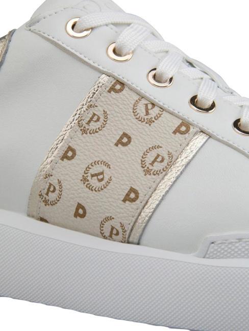 HERITAGE NUKE Zapatillas con plataforma marfil / platino - Zapatos Mujer