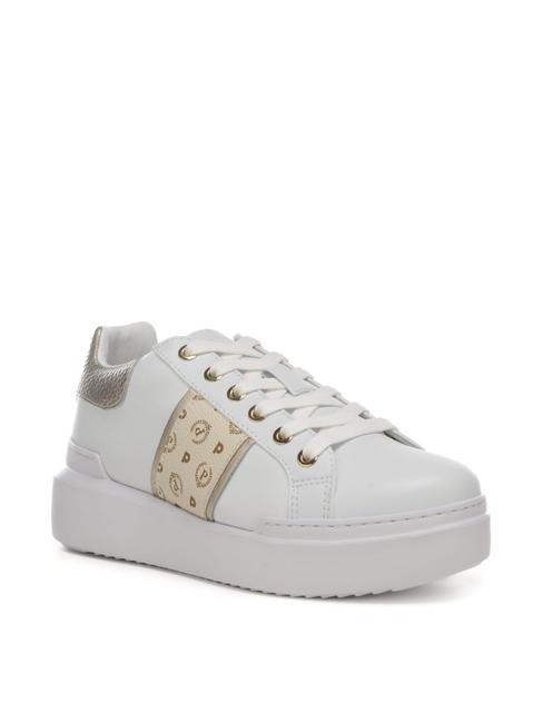 HERITAGE NUKE Zapatillas con plataforma marfil / platino - Zapatos Mujer