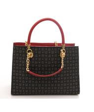 POLLINI Heritage Classic Malet&iacute;n de mano, con bandolera laca negra - Bolsos Mujer - 3