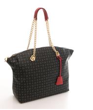 POLLINI Tapiro Bolso de hombro laca negra - Bolsos Mujer - 3