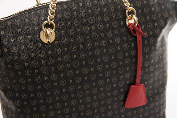 Tapiro Bolso de hombro laca negra - Bolsos Mujer