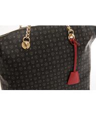 POLLINI Tapiro Bolso de hombro laca negra - Bolsos Mujer - 4