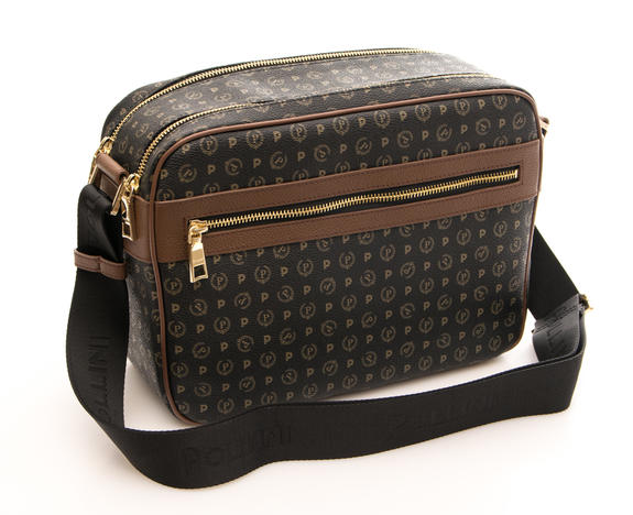 Tapiro Bolso de hombro negro marr&oacute;n - Bolsos Mujer
