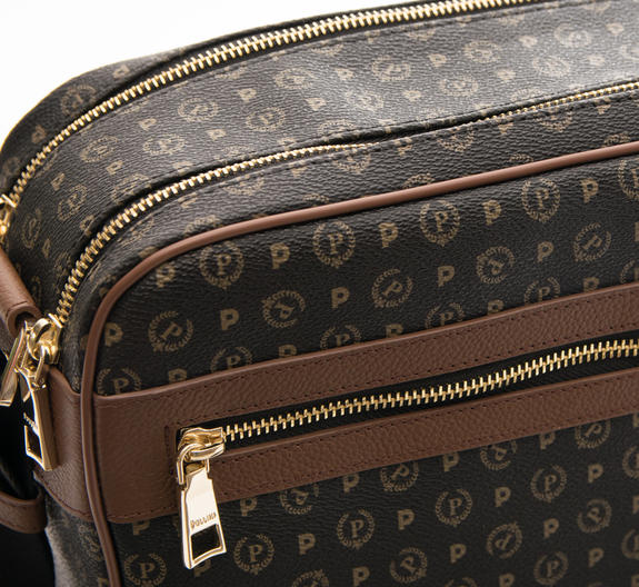 Tapiro Bolso de hombro negro marr&oacute;n - Bolsos Mujer