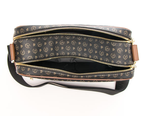 Tapiro Bolso de hombro negro marr&oacute;n - Bolsos Mujer