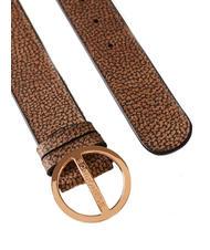 BORBONESE GRAFFITI cinturón con hebilla redonda - Cinturones