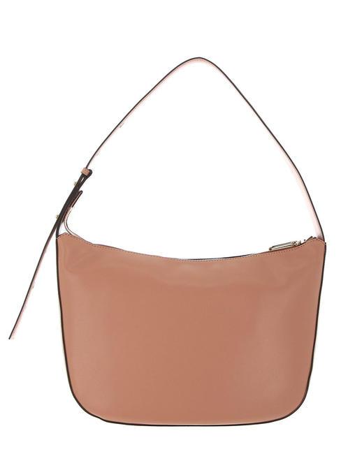 LUNA Bolso bandolera de piel arena del desierto - Bolsos Mujer