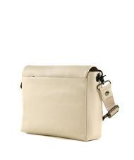 MANDARINA DUCK MELLOW  Bolso bandolera de piel papiro - Bolsos Mujer - 3