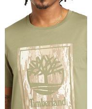 TIMBERLAND STACK LOGO Camiseta de algodón tierra cassel - camiseta - 3