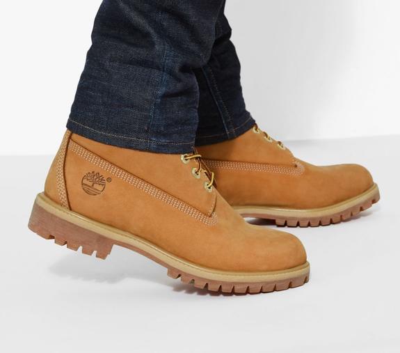 Botines 6 PULGADAS PREMIUM, en nubuck amarillo - Zapatos Hombre