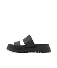 TIMBERLAND CLAIREMONT WAY Sandalia zapatilla de piel negro de grano completo - Zapatos Mujer - 2