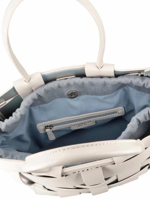 AZALEA  Bolso de mano, con bandolera blanco marfil - Bolsos Mujer