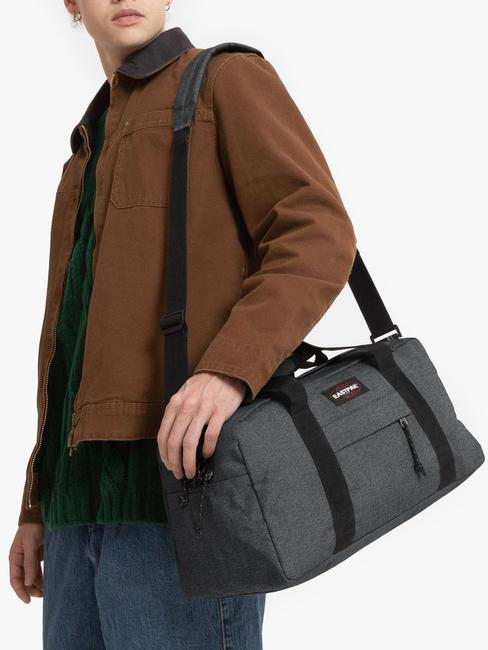 COMPACT + Bolsa de viaje con bandolera BlackDenim - Bolsas de viaje