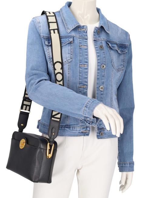 LIYA SIGNATURE Bolso bandolera, en piel. negro - Bolsos Mujer