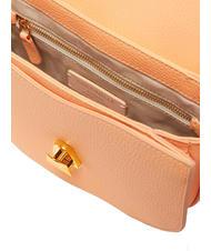 COCCINELLE DEW Bolso bandolera de piel martillada amanecer - Bolsos Mujer - 5